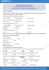 Đề thi giữa kì 2 Tiếng Anh 8 Global Success - Đề số 4
